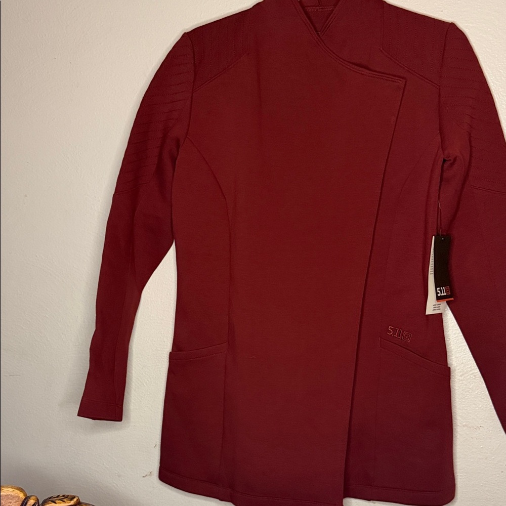 5.11 Tactical Audrey coverup sangria Jacket